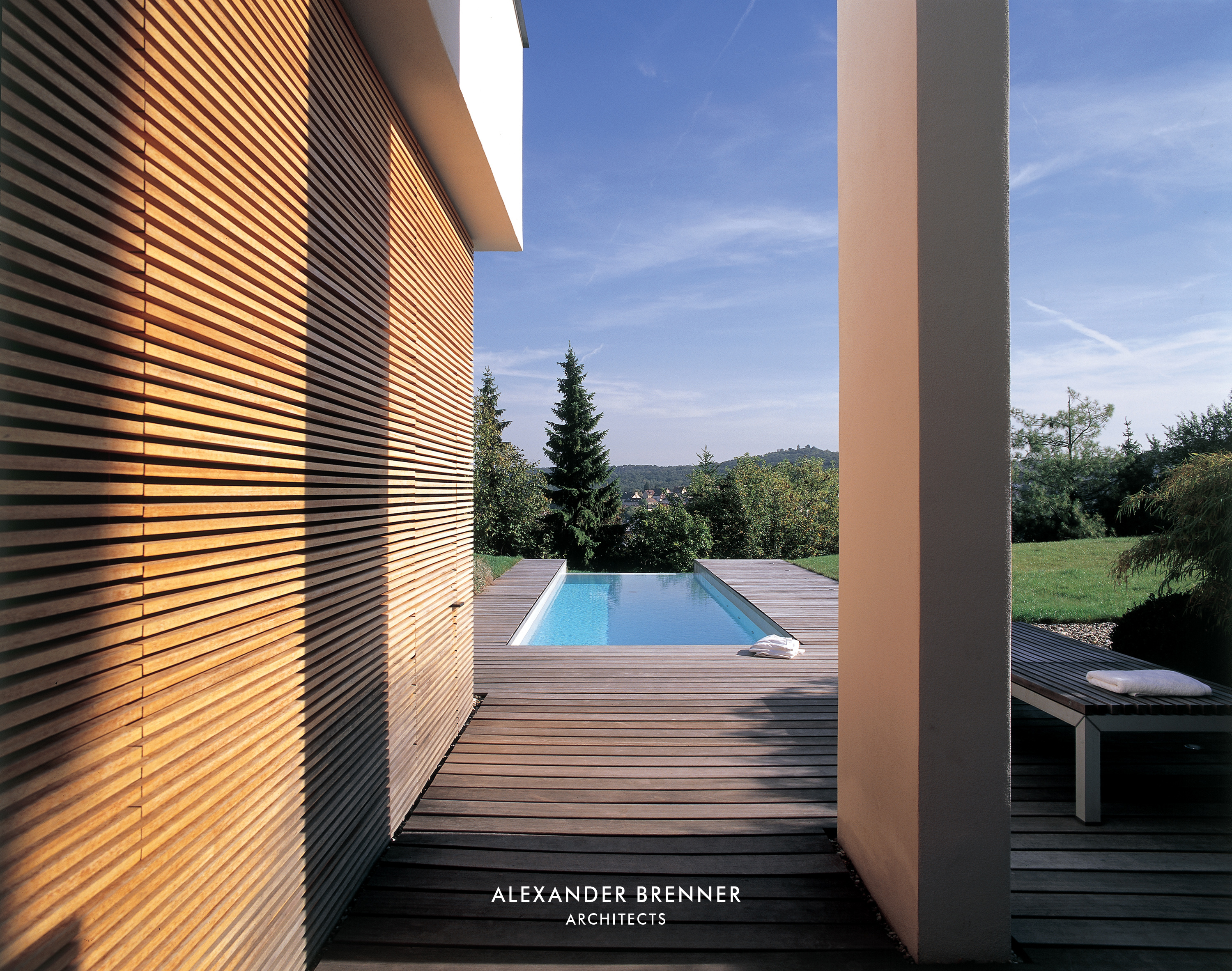 Miki 1, Modern Villa, Stuttgart, Alexander Brenner Architekten