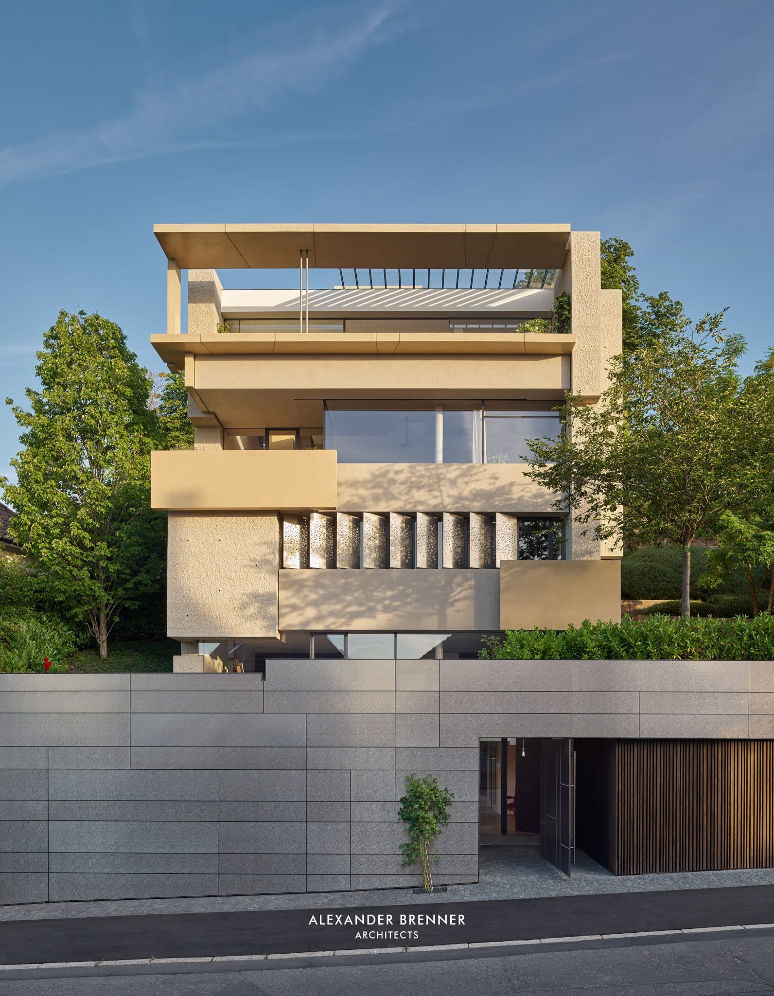 Brenner Research House Alexander Brenner Architects Villas and Houses